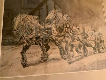 Te koop gezocht - Pentekeningen van Alfred Ost beschikbaar voor biedingen