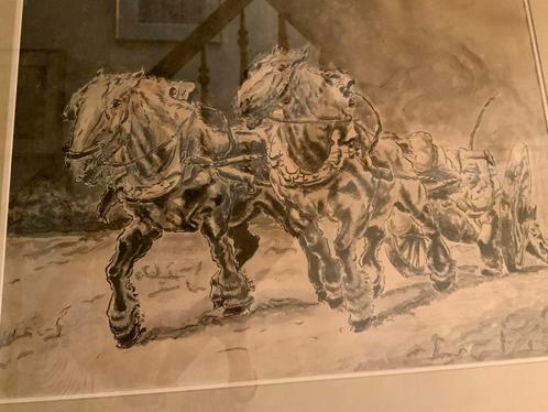 Te koop gezocht - Pentekeningen van Alfred Ost, Antiek en Kunst, Kunst | Schilderijen | Klassiek, Ophalen