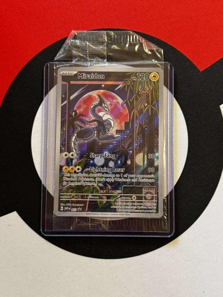 Pokémon - Miraidon SVP013 Promo - Sealed, Hobby en Vrije tijd, Verzamelkaartspellen | Pokémon, Nieuw, Losse kaart, Ophalen of Verzenden