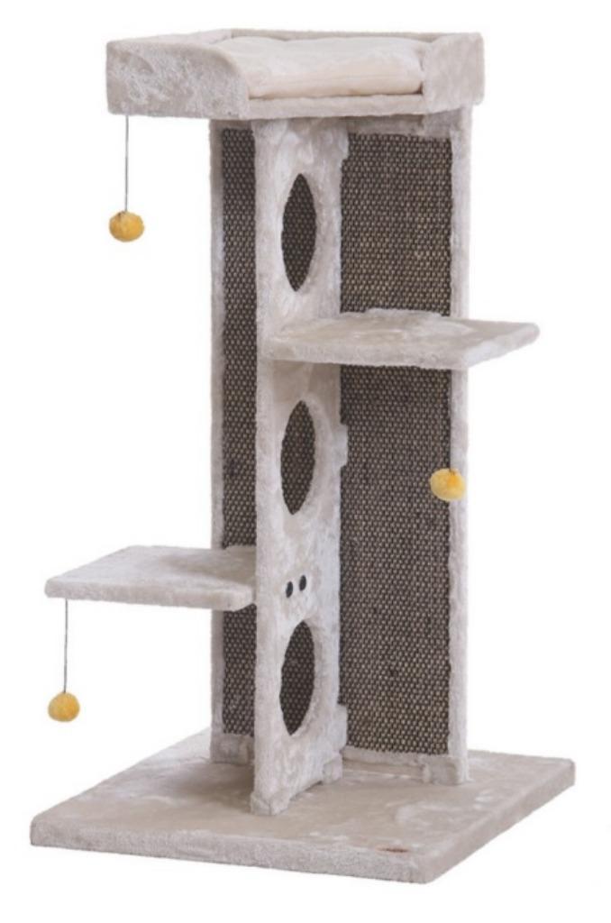 Krabpaal Sardi Beige, Dieren en Toebehoren, Krabmeubelen, Nieuw, Krabpaal, Ophalen