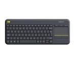 K400 Plus Wireless Touch Keyboard, Ophalen, Logitech G, Azerty, Zo goed als nieuw