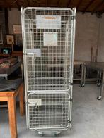 Rolcontainer op wielen afmetingen 85 x 67 x 1.85m hoog, Doe-het-zelf en Bouw, Ophalen, Transportkar, 100 liter of meer, Zo goed als nieuw