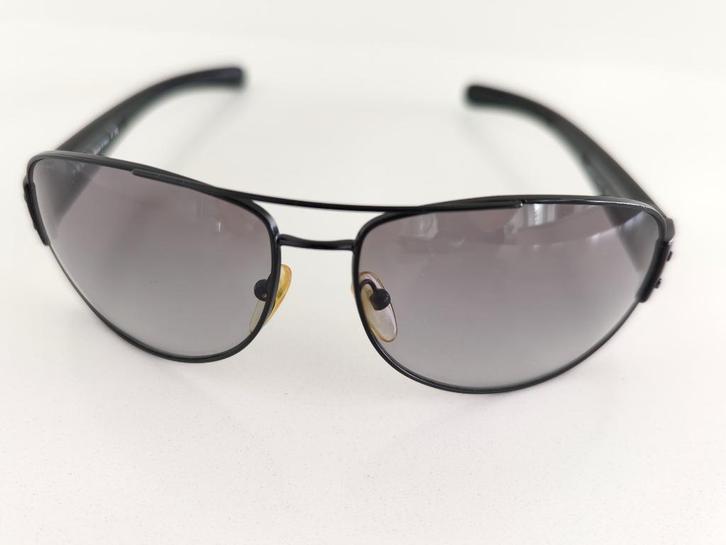 Zonnebril Prada Linea Rossa PS 55YS 1BC09U Vliegeniers Man., Handtassen en Accessoires, Zonnebrillen en Brillen | Heren, Zo goed als nieuw