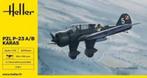 HELLER 80247 PZL P-23 A/B Karas échelle 1/72, 1:72 tot 1:144, Nieuw, Ophalen of Verzenden, Vliegtuig