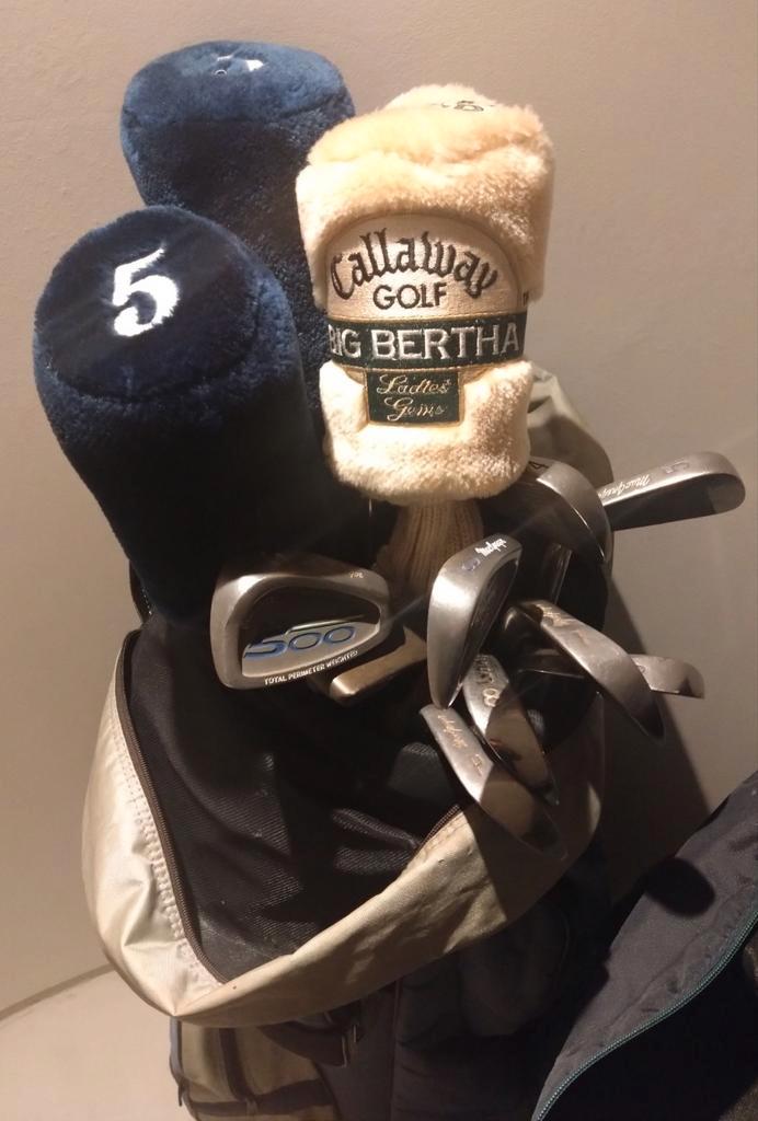 Set complet de golf pour femme droitière ! Sac Golf, Sport en Fitness, Golf, Set, Ophalen