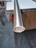 Inox buizen geborsteld, 20,25 en 30mm wanddikte 1.9 à 2mm, Doe-het-zelf en Bouw, Metalen, Ophalen, Nieuw, Overige metalen