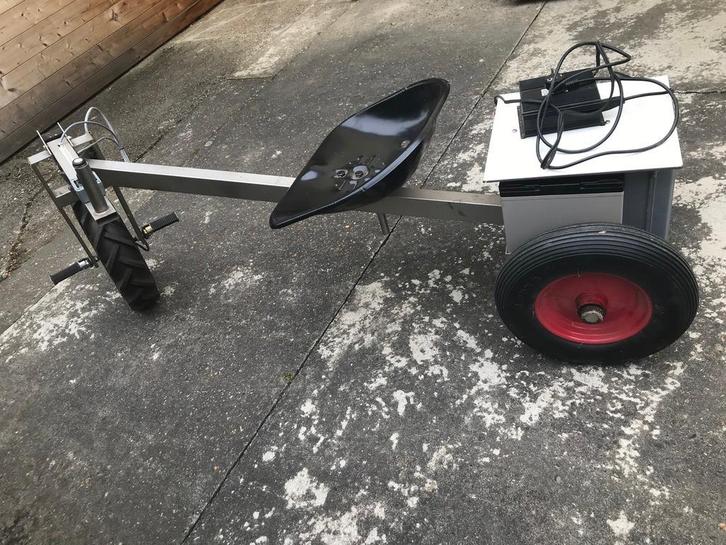 T K elektrisch tuinhulp wagentje nieuw, Tuin en Terras, Grastrimmers, Nieuw, Elektrisch, Ophalen of Verzenden