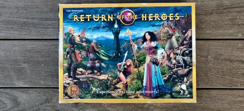 Return of the Heroes - Weer een spel van nonkel Marcel., Hobby en Vrije tijd, Gezelschapsspellen | Bordspellen, Zo goed als nieuw