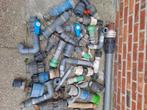 Lot buisaansluitingen, kraantjes,..., Ophalen, Gebruikt