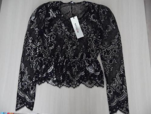TOP MORGAN NIEUWE BLOUSE, Kleding | Dames, Blouses en Tunieken, Nieuw, Maat 34 (XS) of kleiner, Zwart, Ophalen of Verzenden