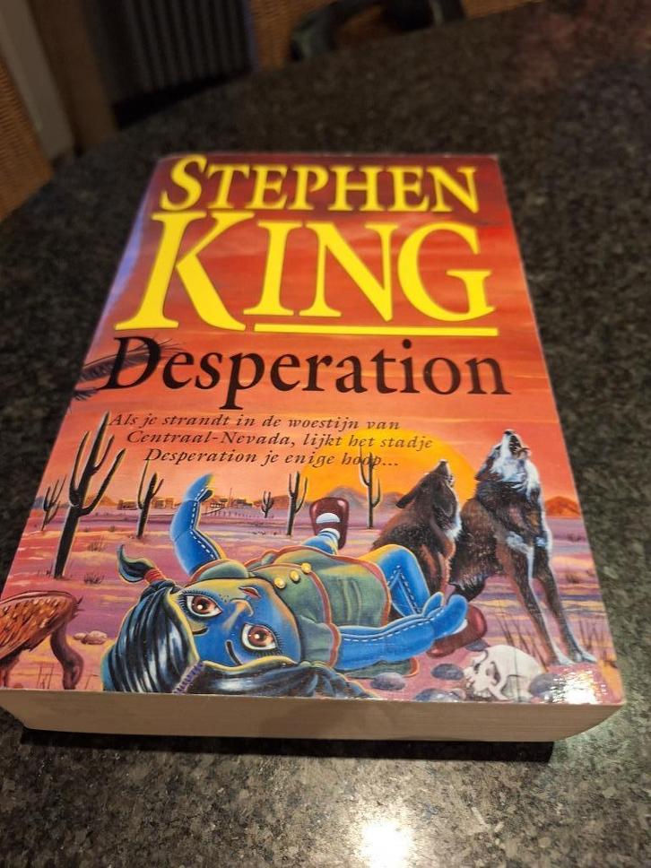 STEPHEN KING : DESPERATION, Boeken, Thrillers, Zo goed als nieuw, België, Ophalen of Verzenden