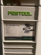 Festool OF 1010 EBQ bovenfrees met extra koffer met frezen, Ophalen, Gebruikt