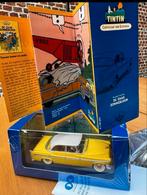 Kuifje auto gele chrysler +helicopter 1:43 atlas nieuw, Ophalen of Verzenden, Kuifje, Nieuw