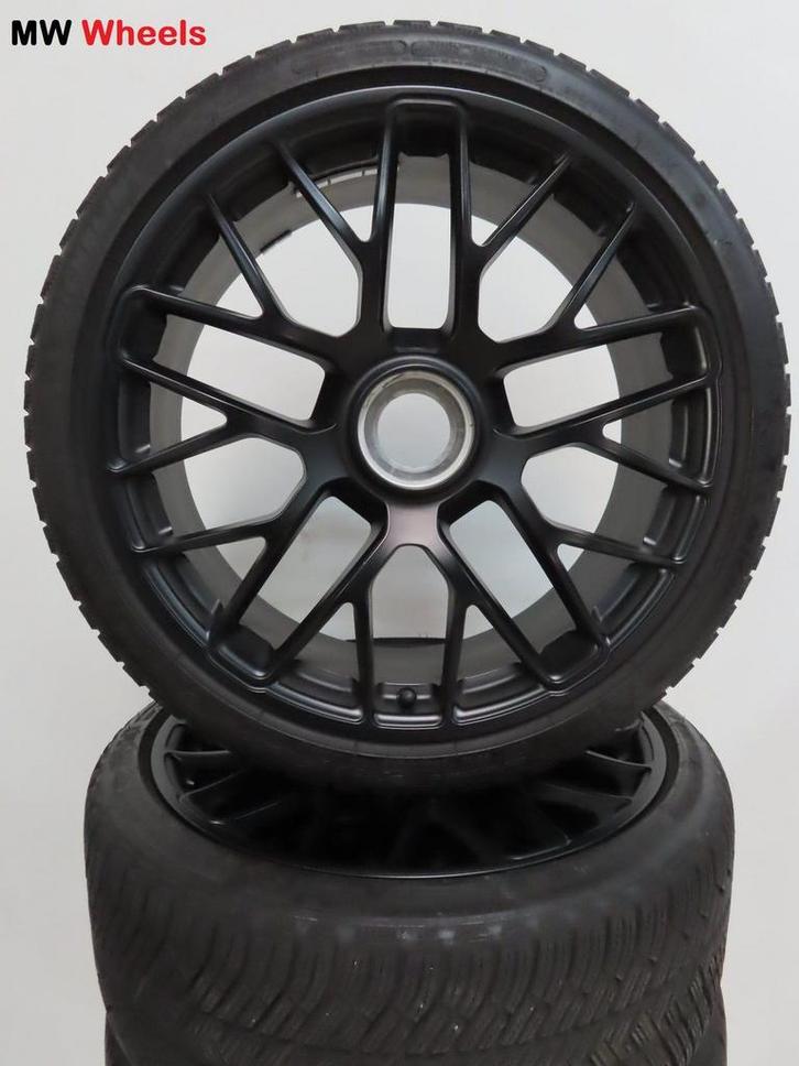 Porsche 20 inch Origineel 911 991 velgen Turbo winterbanden, Auto-onderdelen, Banden en Velgen, Banden en Velgen, Winterbanden