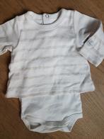 PETIT BATEAU - Ensemble body + t-shirt - T.1 mois/54 cmPETIT, Kinderen en Baby's, Babykleding | Maat 56, Petit Bateau, Gebruikt
