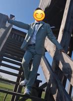 Gymp lichtgroen kostuum perfecte staat maat164 (nieuw €395), Ophalen, Overige typen, GYMP., Zo goed als nieuw