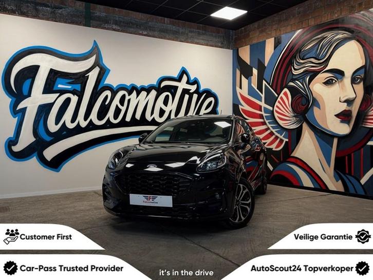 Ford Puma 1.0iA*AUT*MHEV*AUT*ST-LINE*46.871 KM!!!*, Auto's, Ford, Bedrijf, Puma, ABS, Airbags, Airconditioning, Alarm, Bluetooth