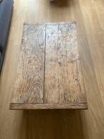 Salontafel hout, Huis en Inrichting, Tafels | Salontafels, Ophalen, Gebruikt, 100 tot 150 cm, 50 tot 100 cm