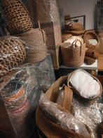 Lot de décoration en osier/rotin - pampas - fleur séchée, Maison & Meubles, Enlèvement, Neuf