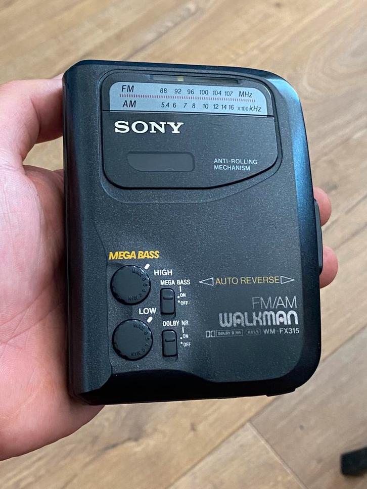 Sony WM-FX315 Walkman - perfecte staat, Audio, Tv en Foto, Walkmans, Discmans en Minidiscspelers, Walkman, Ophalen of Verzenden