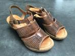 Bruine sandalen Gabor, maat 4,5 of 37,5, Bruin, Gabor, Gedragen, Sandalen of Muiltjes