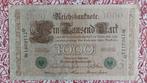 Billet 1000 mark. 1910, Timbres & Monnaies, Billets de banque | Europe | Billets non-euro, Enlèvement ou Envoi, Allemagne