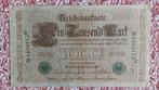 Billet 1000 mark. 1910, Enlèvement ou Envoi, Allemagne