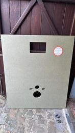 Sanipan MDF plaat achterwand voor hangtoilet (unilinpanels), Enlèvement, Neuf, Toilettes