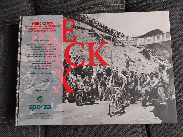 Boek Eddy Merckx 525, Boeken, Sportboeken, Nieuw, Lopen en Fietsen, Ophalen