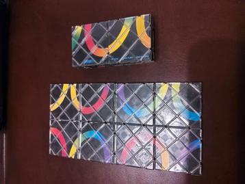 2 platte rubiks uit de jaren 80  beschikbaar voor biedingen
