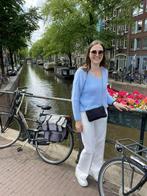 Witte geklede broek Zara, Ophalen of Verzenden, Zo goed als nieuw, Maat 36 (S), Lang