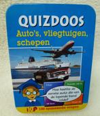 Quizdoos Auto's, vliegtuigen, schepen Deze Quizdoos 50 kaart, Gebruikt, Puzzelen, Verzenden