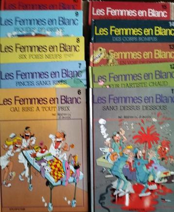 Lot 15 BD  "  femmes en blanc " Bercovici et Cauvin  beschikbaar voor biedingen