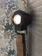 Lampe sur pied  en bois chêne projecteur