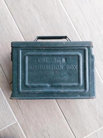 Boîte de munitions US 3.0 cal Ww2, Enlèvement ou Envoi