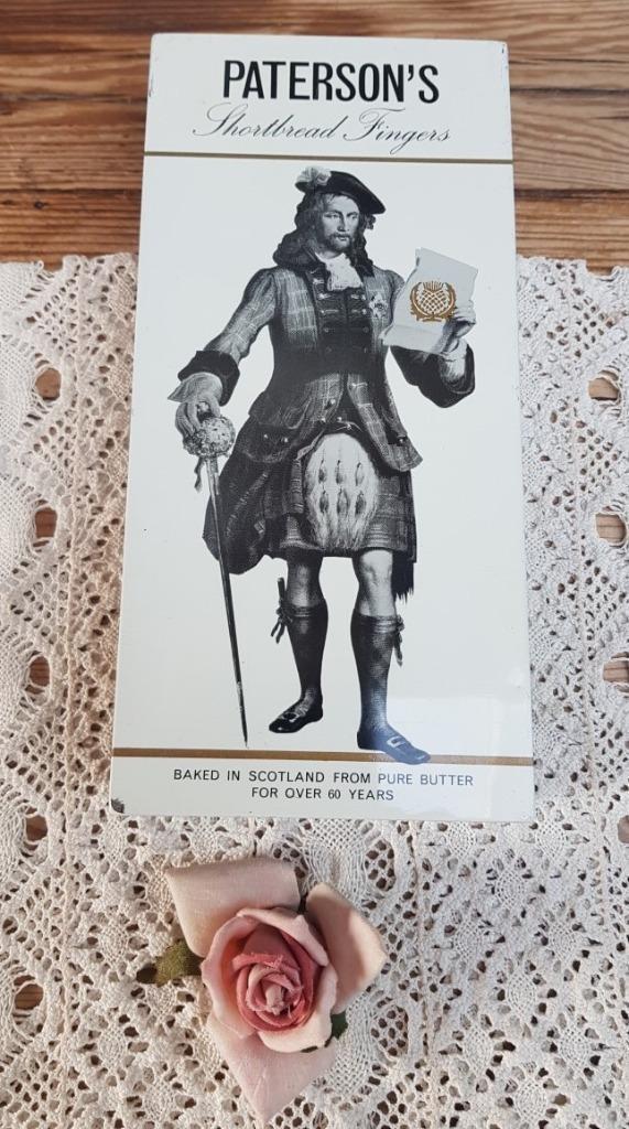 Schots blik met Musketier , Paterson's Shortbread Fingers, Antiquités & Art, Curiosités & Brocante, Enlèvement ou Envoi