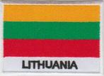 Litouwen vlag stoffen opstrijk patch embleem, Nieuw, Verzenden