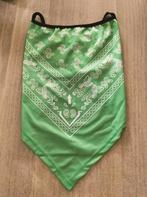 Groene bandanasjaal, Kleding | Heren, Mutsen, Sjaals en Handschoenen, Ophalen of Verzenden, Zo goed als nieuw, Sjaal