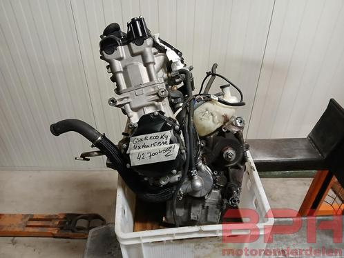 Motorblok Suzuki GSX-R 1000 K7 - K8 2007 t/m 2008 motor blok, Motoren, Onderdelen | Suzuki, Gebruikt, Ophalen