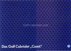 Golf 1 cabrio COAST edition *gerestaureerd*, Auto's, Te koop, Benzine, 1800 cc, Stof