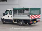 Iveco Daily 35S11 Open Laadbak met Kist Dubbel Cabine 3,5t T, Auto's, Bestelwagens en Lichte vracht, Stof, Gebruikt, Iveco, Bedrijf