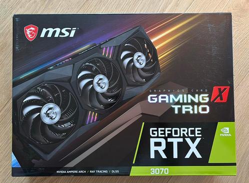 MSI GeForce RTX 3070 GAMING X TRIO, Computers en Software, Videokaarten, Zo goed als nieuw, Nvidia, PCI, GDDR6, Ophalen
