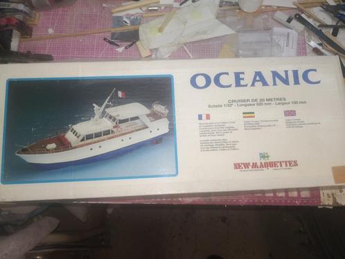 Océanic - Cabin-Cruiser New CAP Maquettes, Hobby en Vrije tijd, Modelbouw | Boten en Schepen, Nieuw, Ophalen of Verzenden