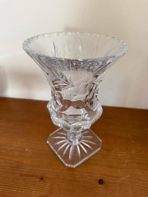 Vase cristal vintage, Antiek en Kunst, Antiek | Vazen, Ophalen