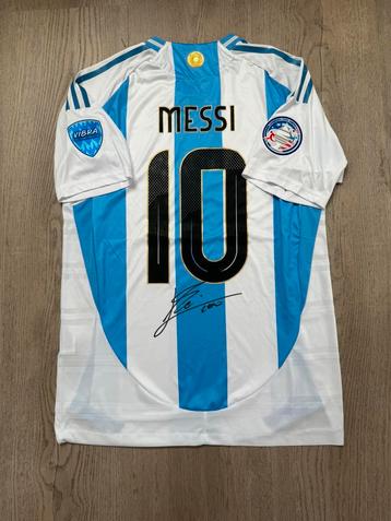 Gesigneerd shirt Lionel Messi beschikbaar voor biedingen