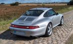 Porsche 911 993 Carrera S 1997, Auto's, Porsche, 4 zetels, Zwart, Leder, Handgeschakeld