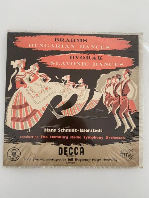 Brahms Dvořák Smidt-Isserstedt Hamburg Orch Hungarian Dances, Cd's en Dvd's, Vinyl | Klassiek, Zo goed als nieuw, Romantiek, Orkest of Ballet