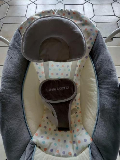Elektrische baby relax, Kinderen en Baby's, Wipstoeltjes, Zo goed als nieuw, Schommelstoel, Overige merken, Met gordel(s) of riempje(s)