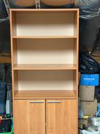 boekenkast, Huis en Inrichting, Ophalen, Met deur(en)