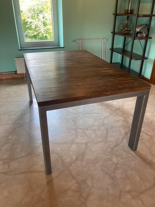 Salle à manger : table - vaisselier - buffet, Huis en Inrichting, Complete eetkamers, Gebruikt, Ophalen